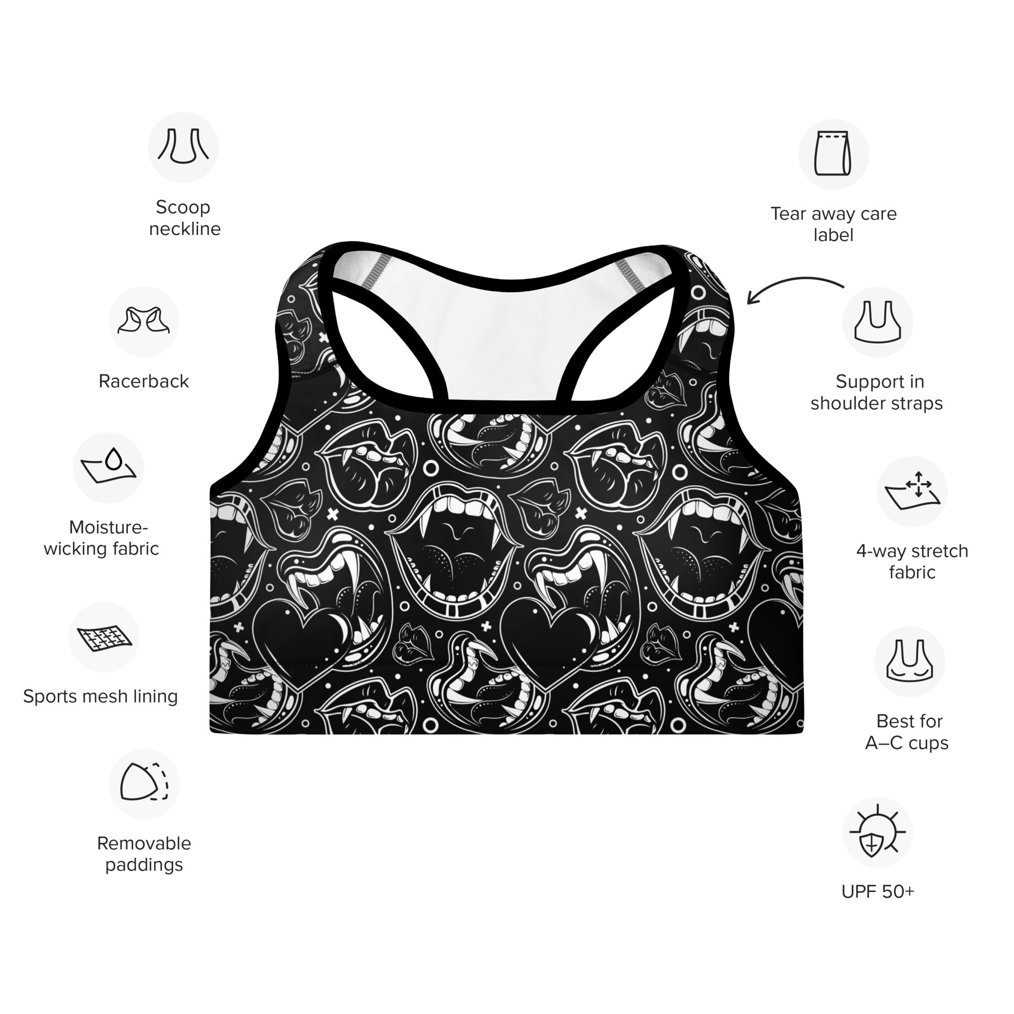 Love Bites Sports Bra
